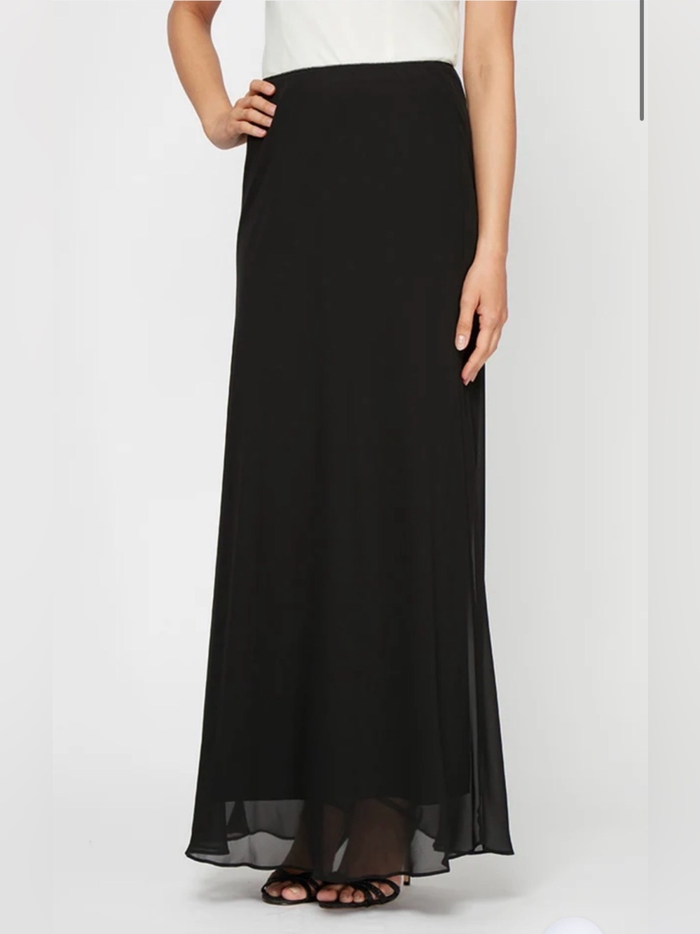 Alex Evening Full-Length Evening A-Line Skirt